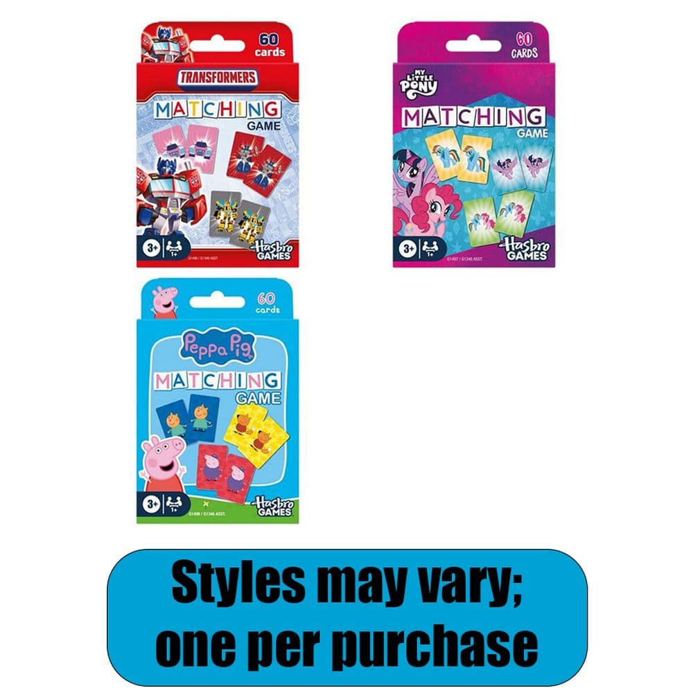 Picture Matching Card Game - Styles May Vary First Alternate Image
