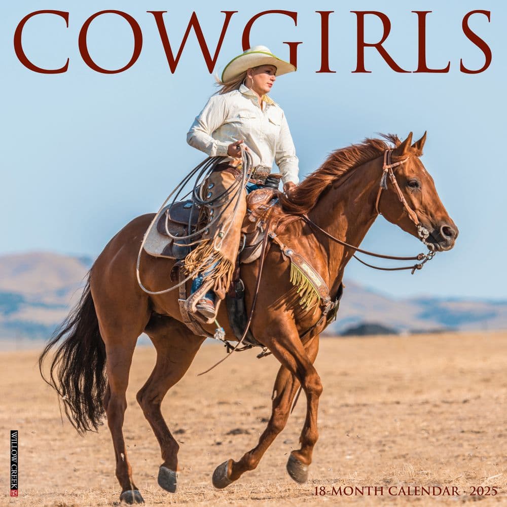 Cowgirls 2025 Wall Calendar Main Product Image width=&quot;1000&quot; height=&quot;1000&quot;