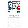 image Blue Dog Rodrigue 2024 Wall Calendar September