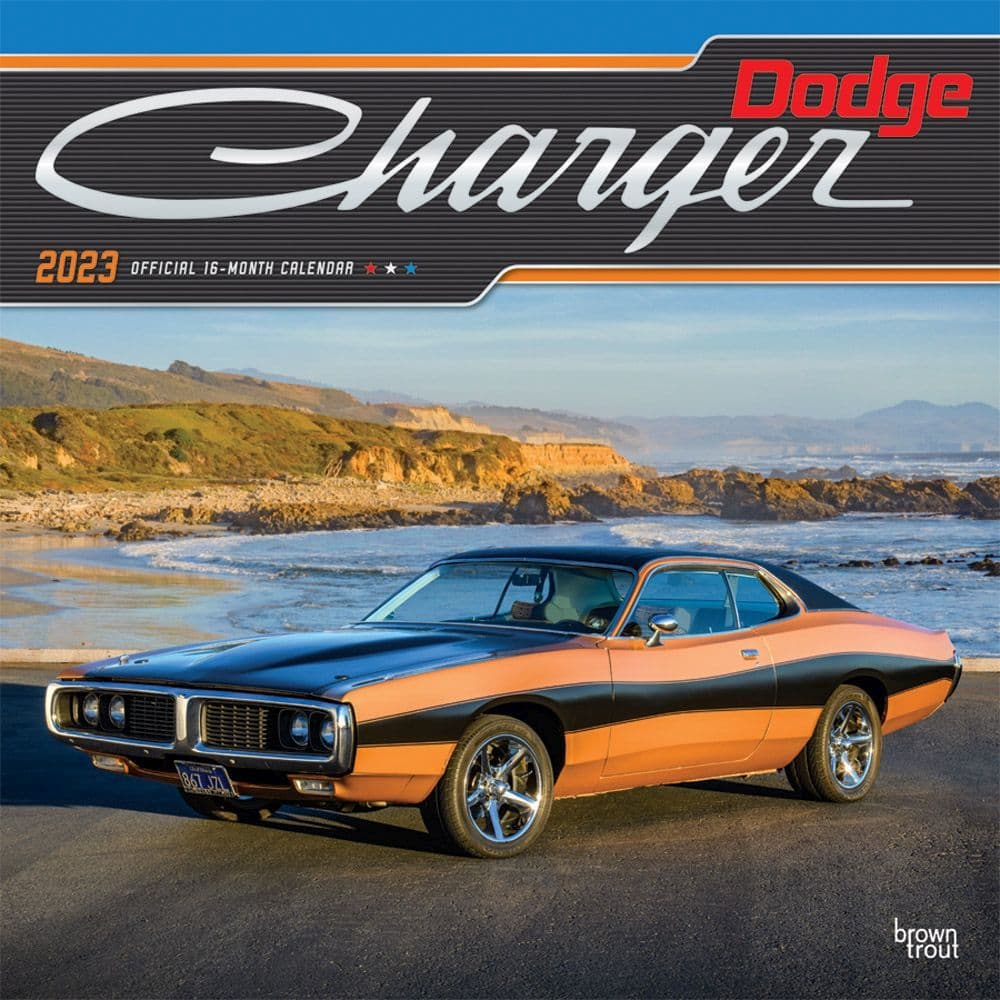 Dodge Charger 2023 Wall Calendar