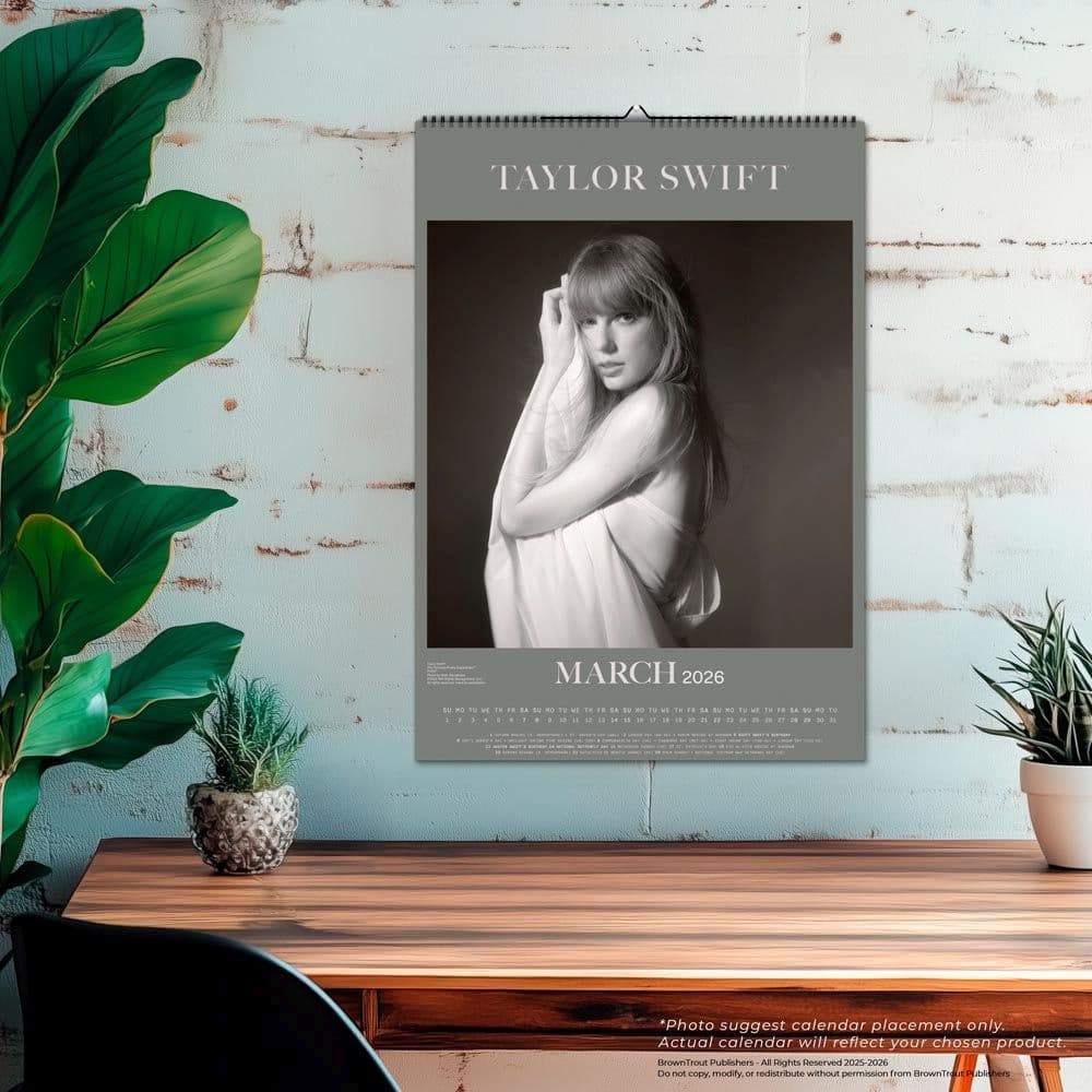 Taylor Swift Poster 2026 Wall Calendar Fourth Alternate Image