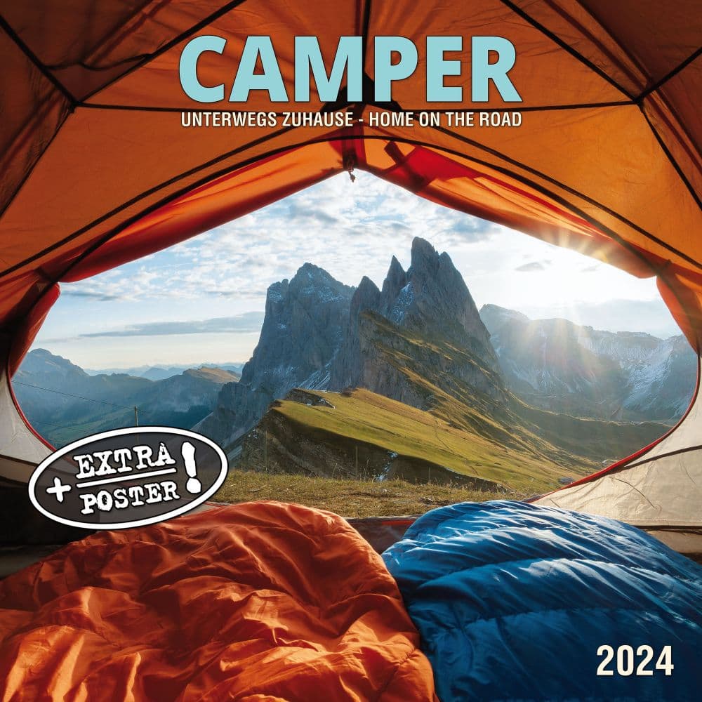 Camper 2024 Wall Calendar