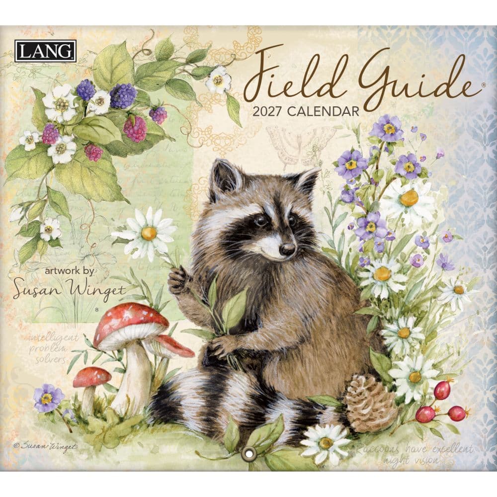 image Field Guide 2027 Wall Calendar by Susan Winget Main Product Image