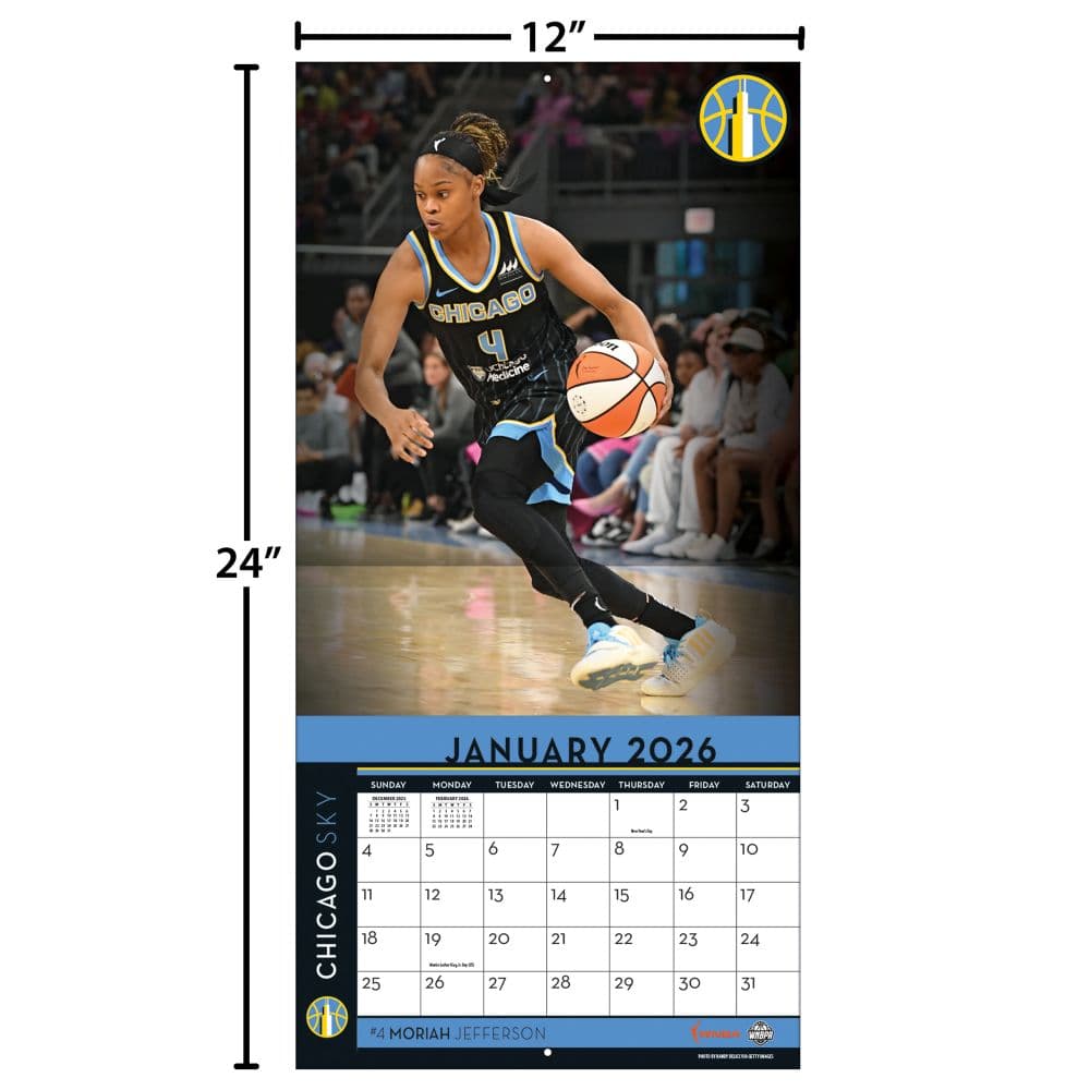 Chicago Sky 2026 Wall Calendar Fifth Alternate Image