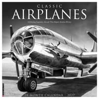 image Classic Airplanes 2027 Wall Calendar Main Product Image