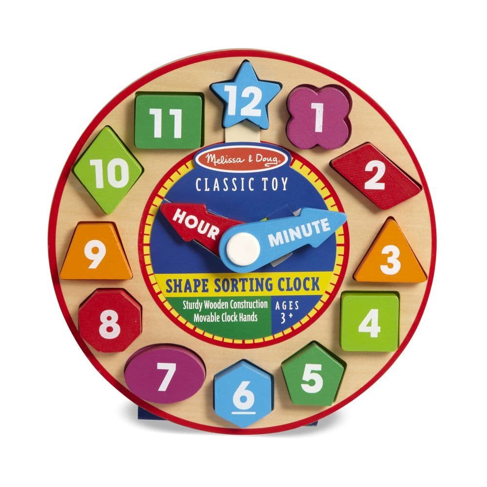 Shape Sorting Clock Alternate Image 2