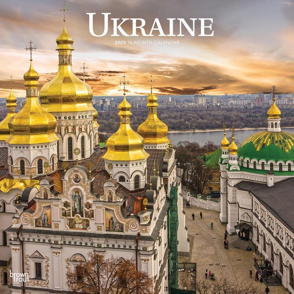 Ukraine 2025 Wall Calendar