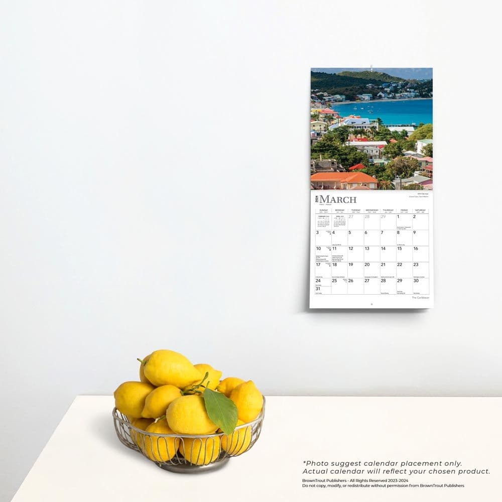 Caribbean 2024 Mini Wall Calendar Third Alternate Image width=&quot;1000&quot; height=&quot;1000&quot;
