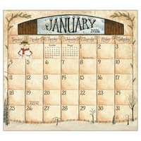 image Folk Art by David Harden 2026 Magnetic Calendar Main Image
