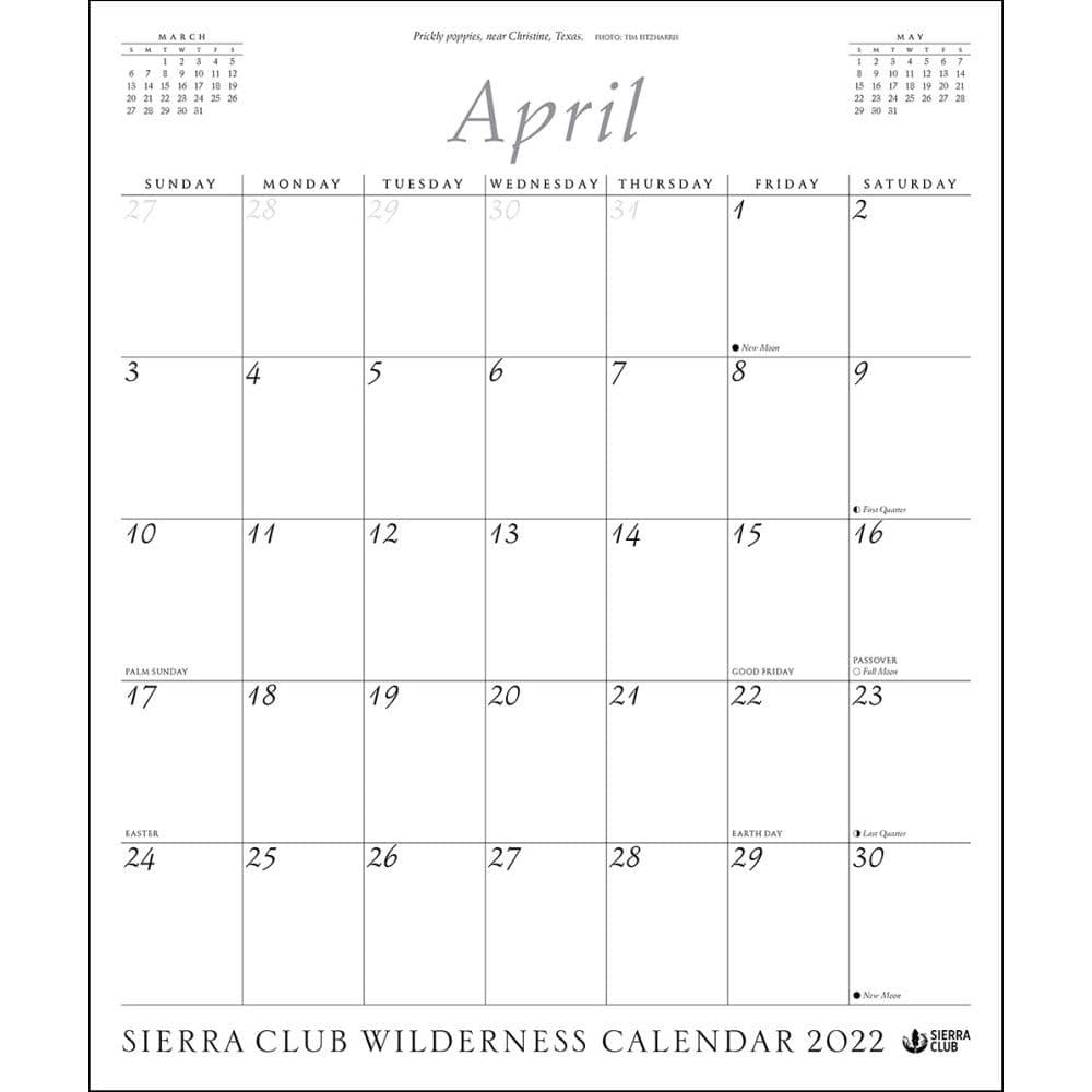 Sierra College 2022 Calendar Sierra Club 2022 Wall Calendar - Calendars.com