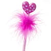 image Mallo Pink Feather Pen Heart Main Image