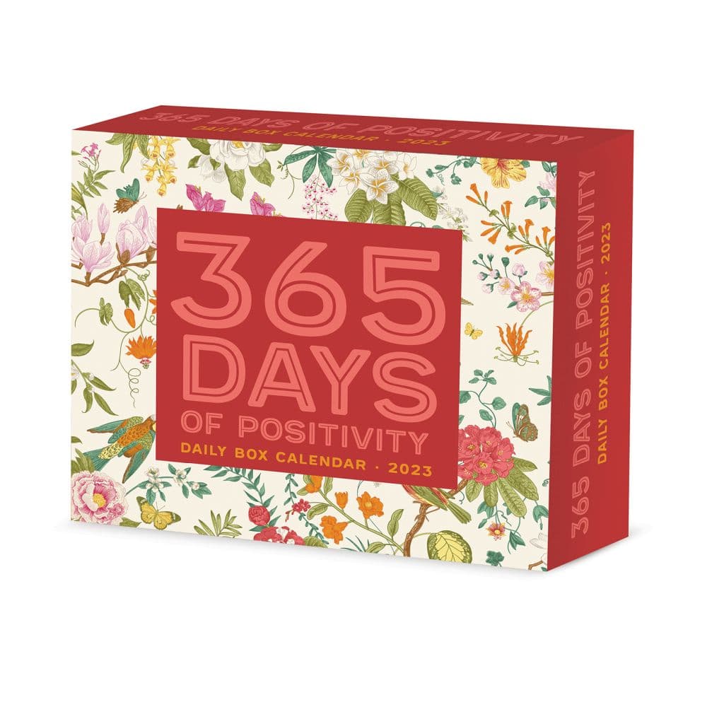 Willow Creek Press 365 Days of Positivity 2023 Desk Calendar