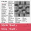 image Mensa Crossword 2025 Desk Calendar Second Alternate Image width=&quot;1000&quot; height=&quot;1000&quot;