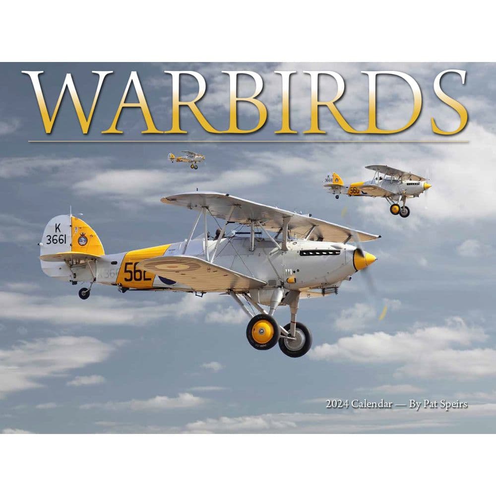 Warbirds of World War 2 2024 Wall Calendar Main Image