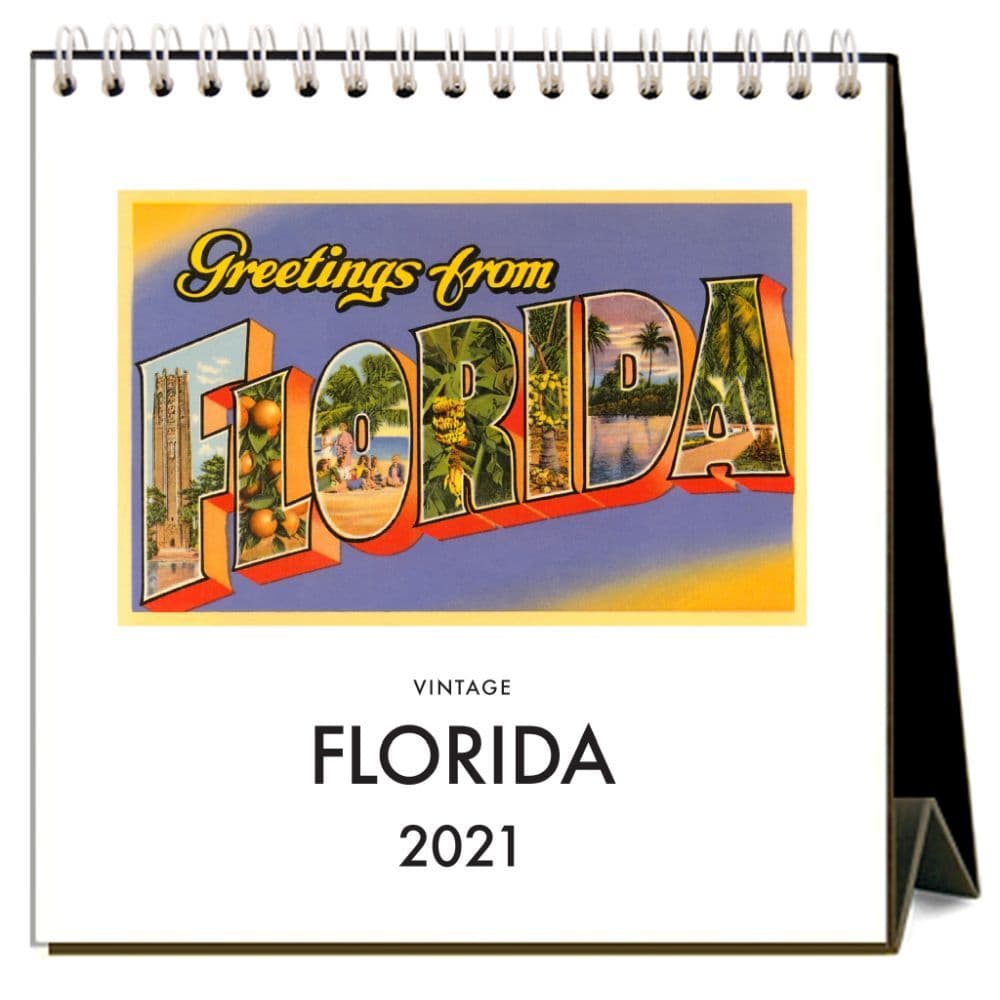 2021 Florida Easel Calendar