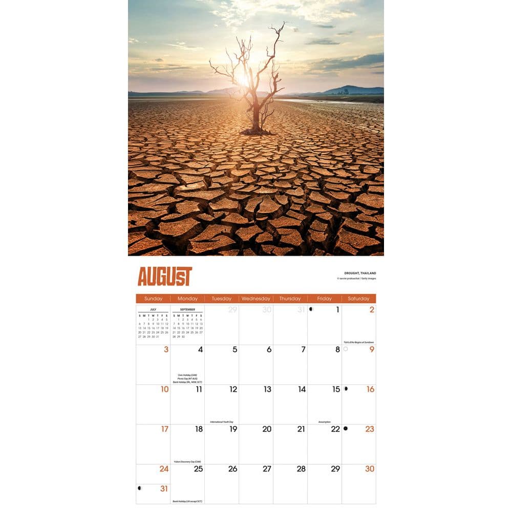 Extreme Weather 2025 Wall Calendar Third Alternate Image width=&quot;1000&quot; height=&quot;1000&quot;