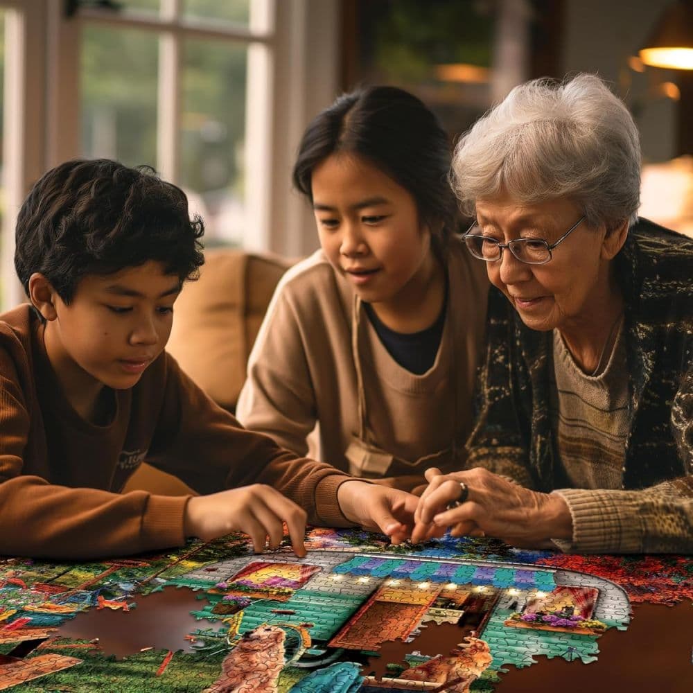 Camper 1000 Piece Puzzle Fourth Alternate Image