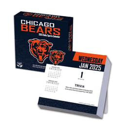 Chicago Bears 2025 Desk Calendar