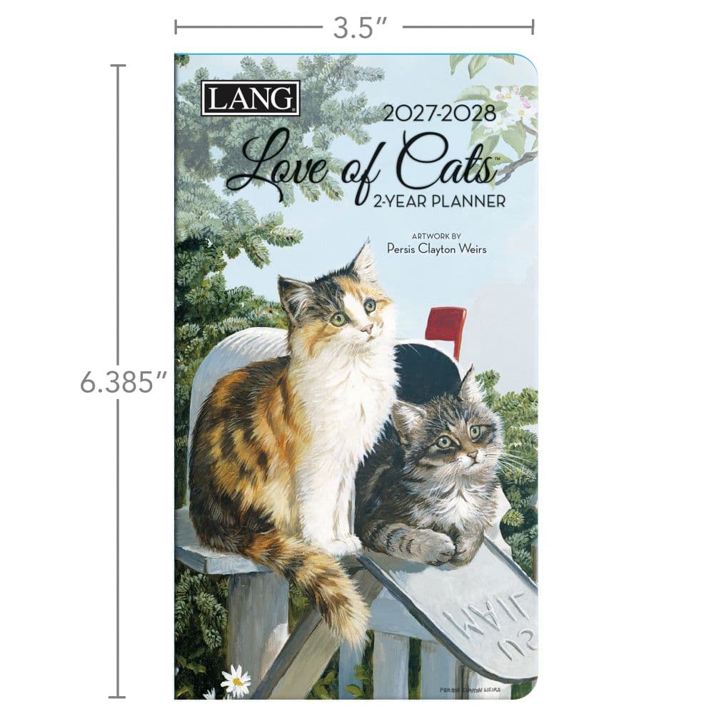 Love Of Cats 2027 Planner by Persis Clayton Weirs Third Alternate Image