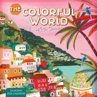 image Colorful World Of Rhi James 2026 Wall Calendar_Main Image