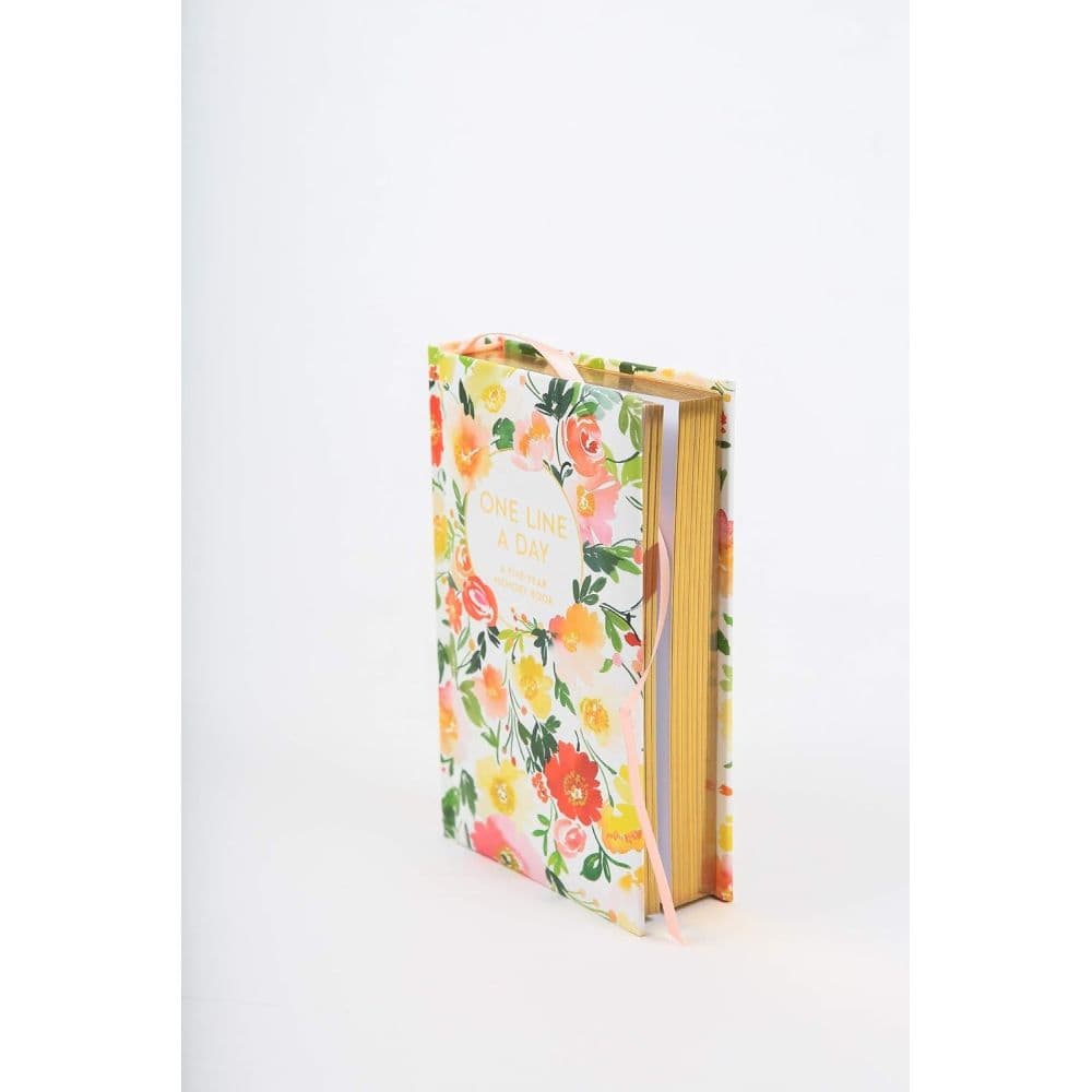Floral One Line a Day Memory Book Fourth Alternate Image