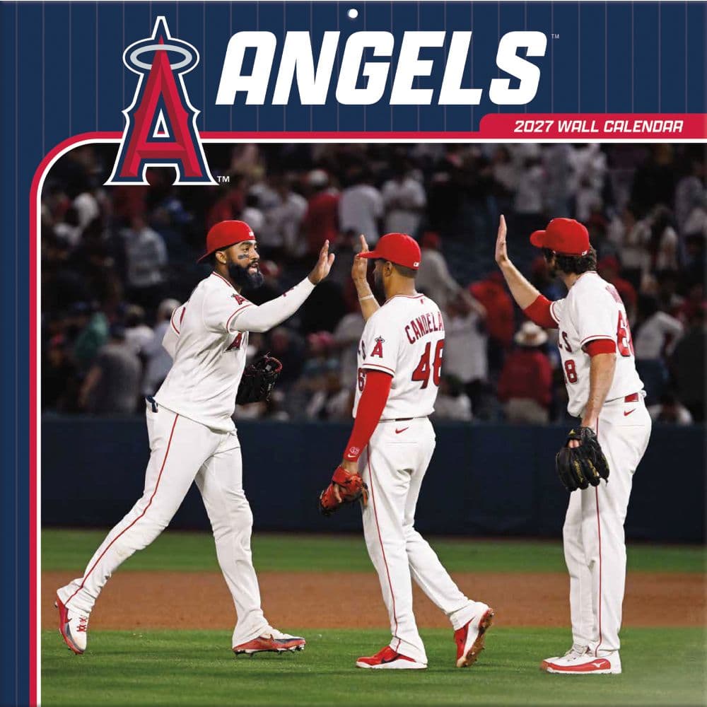 MLB Los Angeles Angels 2027 Wall Calendar Main Product Image