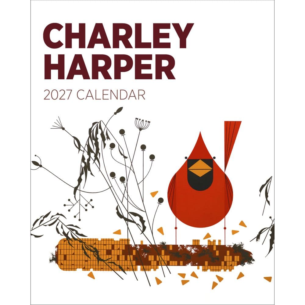 Charley Harper 2027 Mini Wall Calendar Main Product Image