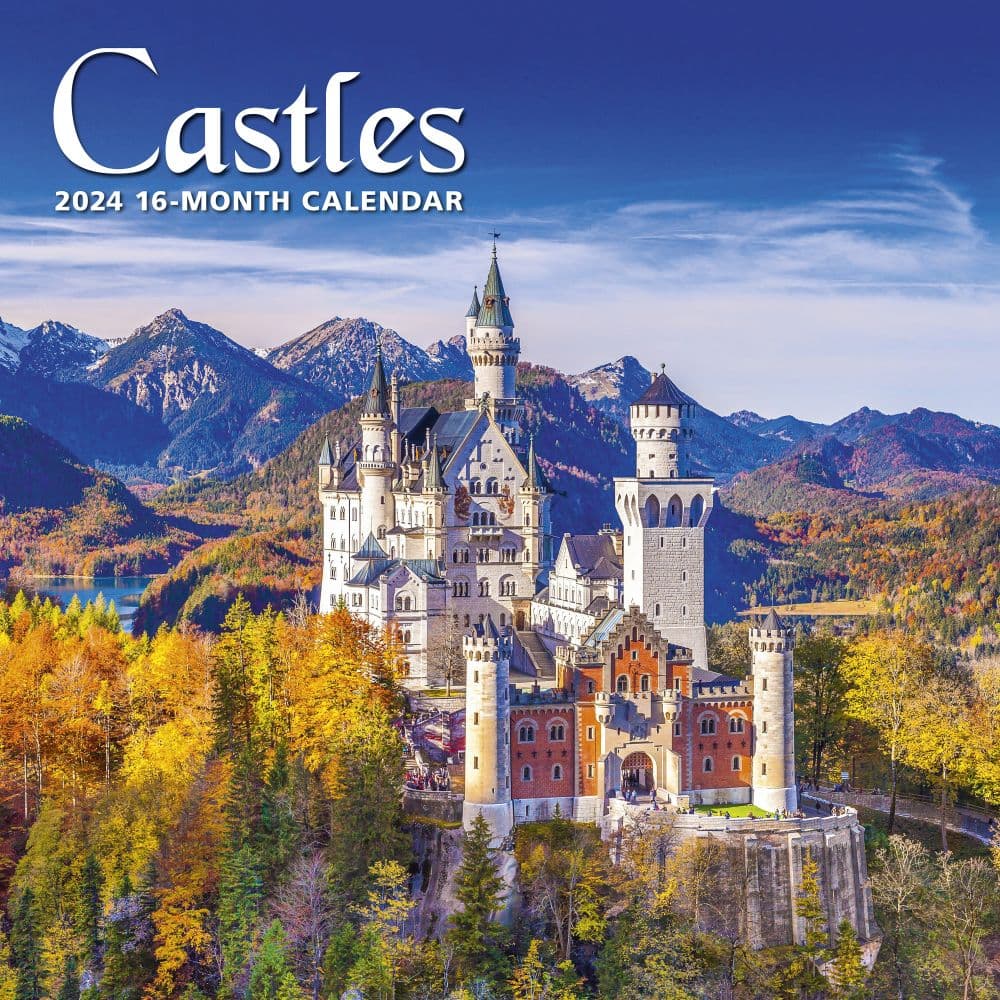 Castles 2024 Wall Calendar