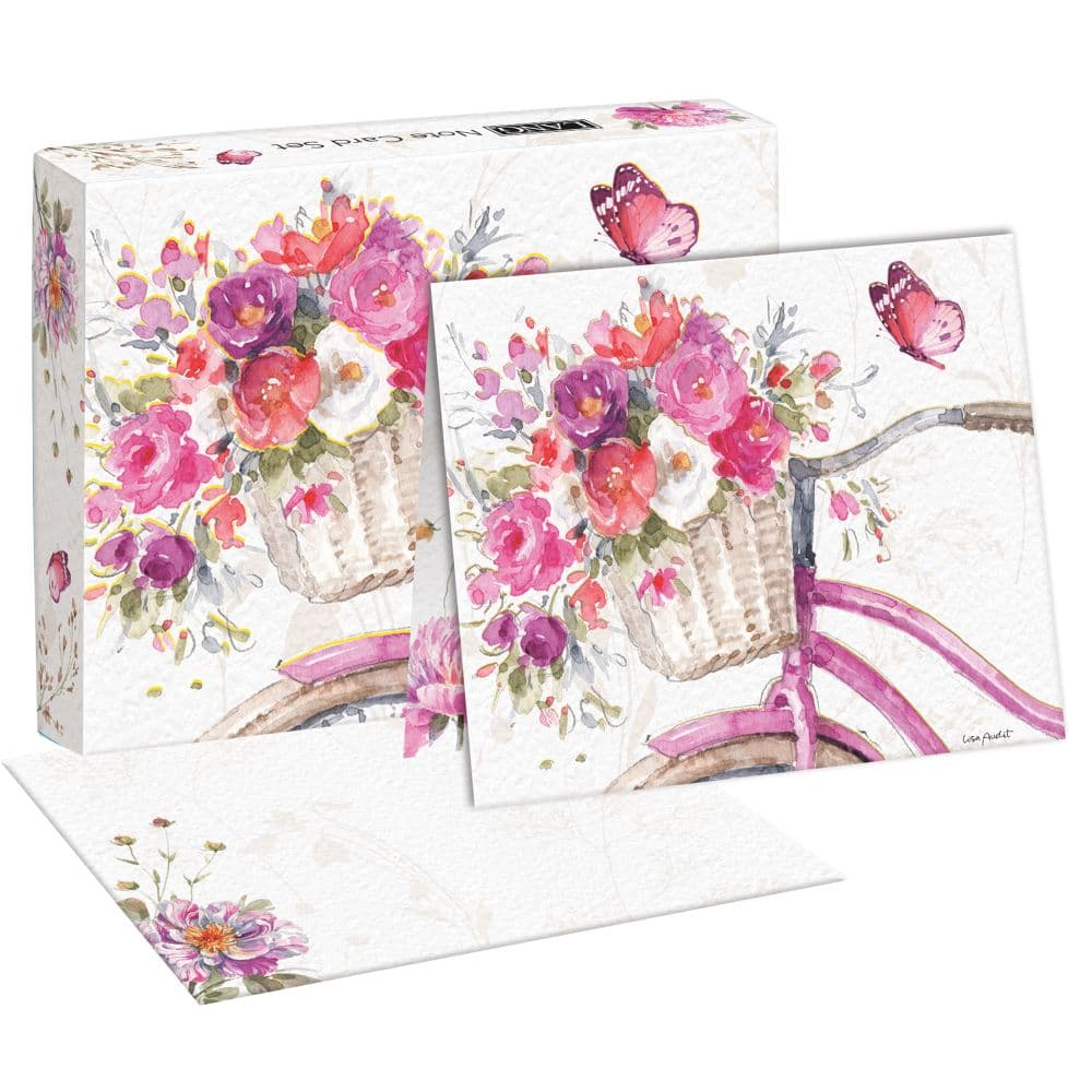Blush Bicycle Note Cards Main Product Image width=&quot;1000&quot; height=&quot;1000&quot;