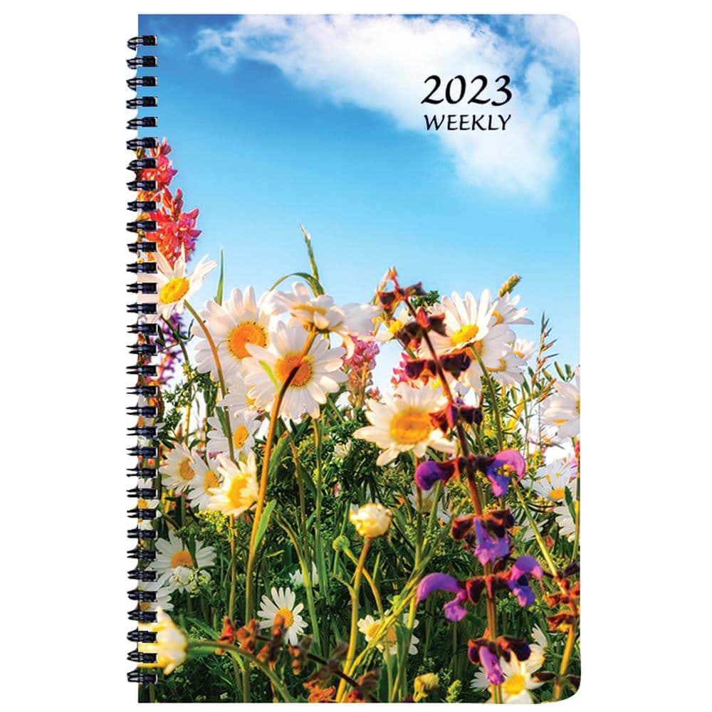 Floral 2023 Weekly Appointment Planner