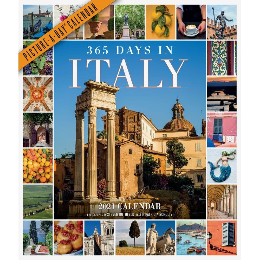 365 Days of Italy Wall Calendar