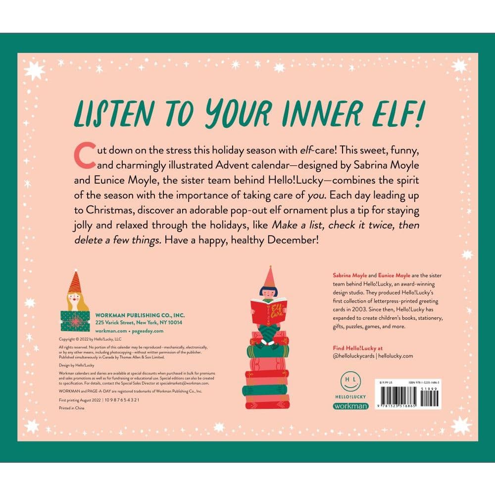 Tis the Season for Elf-Care Advent Alternate Image 1
