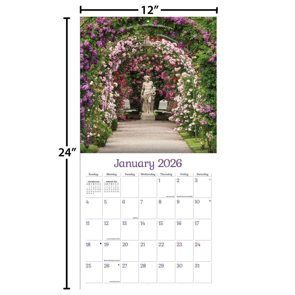 Gardens 2026 Wall Calendar_ALT5