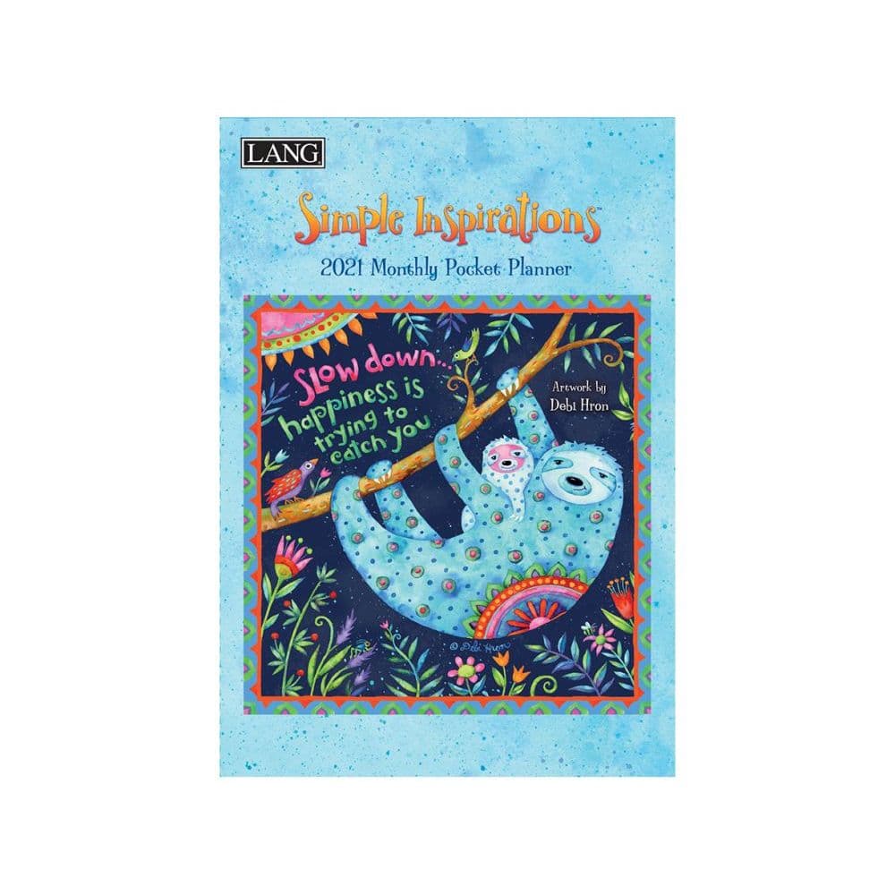Simple Inspirations Monthly Pocket Planner by Debi Hron