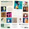 image Women Who Rock Our World 2024 Wall Calendar back