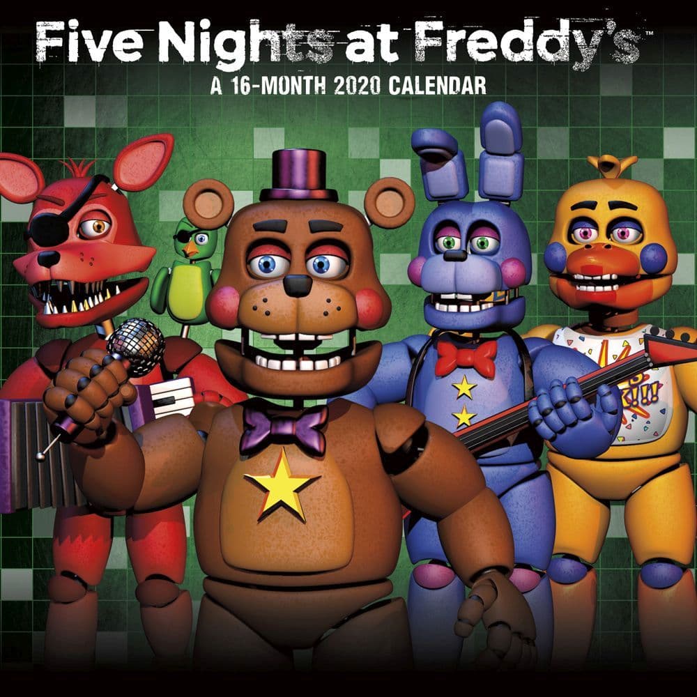 Five Nights At Freddys Mini Wall Calendar Calendars