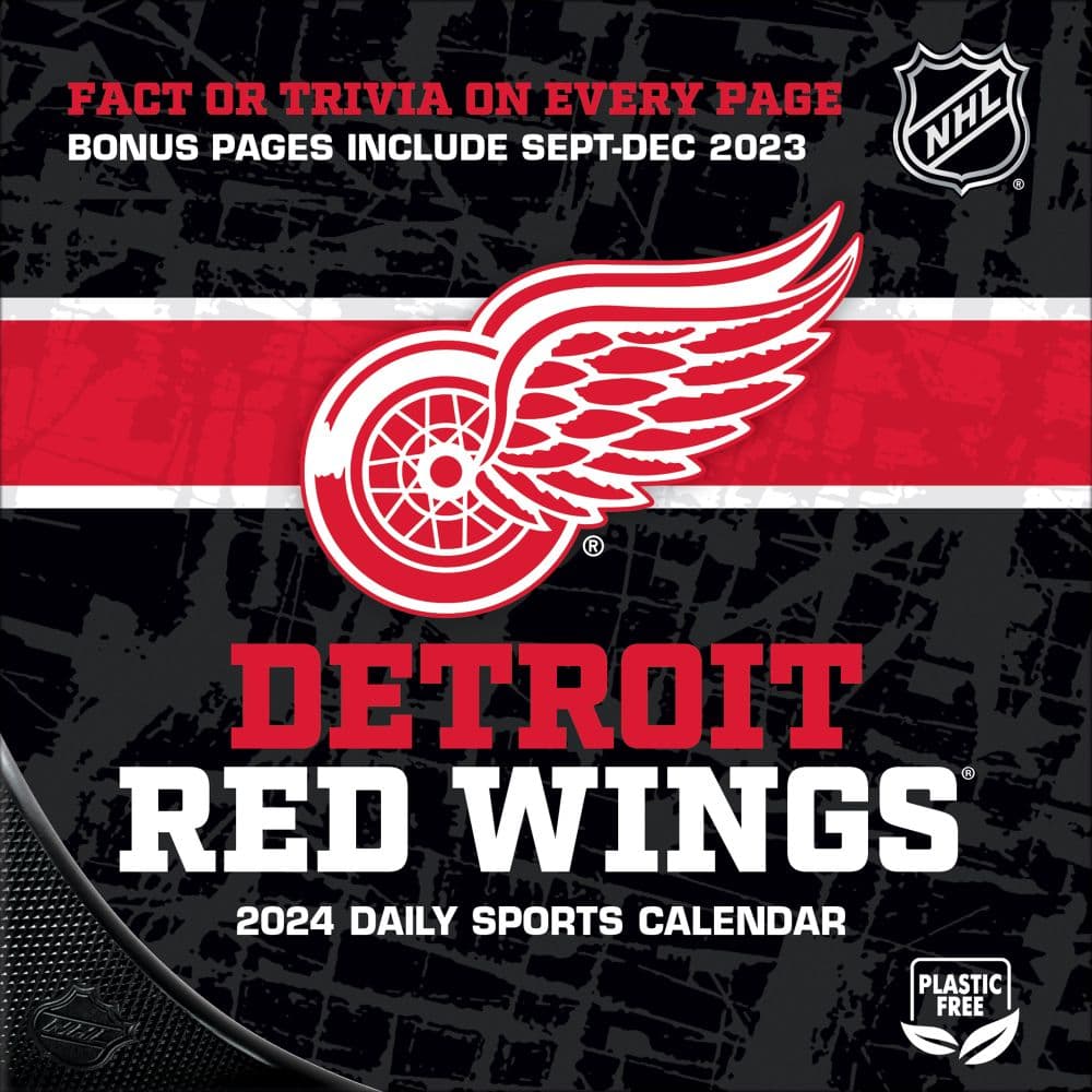 Detroit Red Wings 2024 Desk Calendar