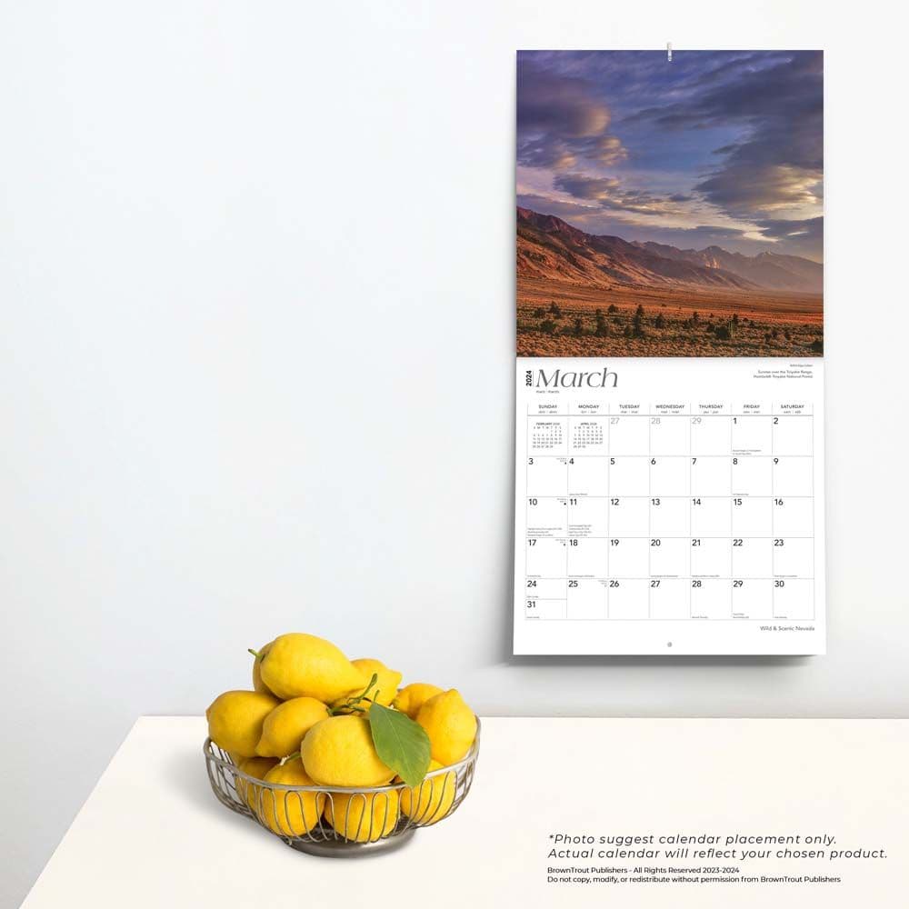 Nevada Wild and Scenic 2024 Wall Calendar Third Alternate Image width=&quot;1000&quot; height=&quot;1000&quot;