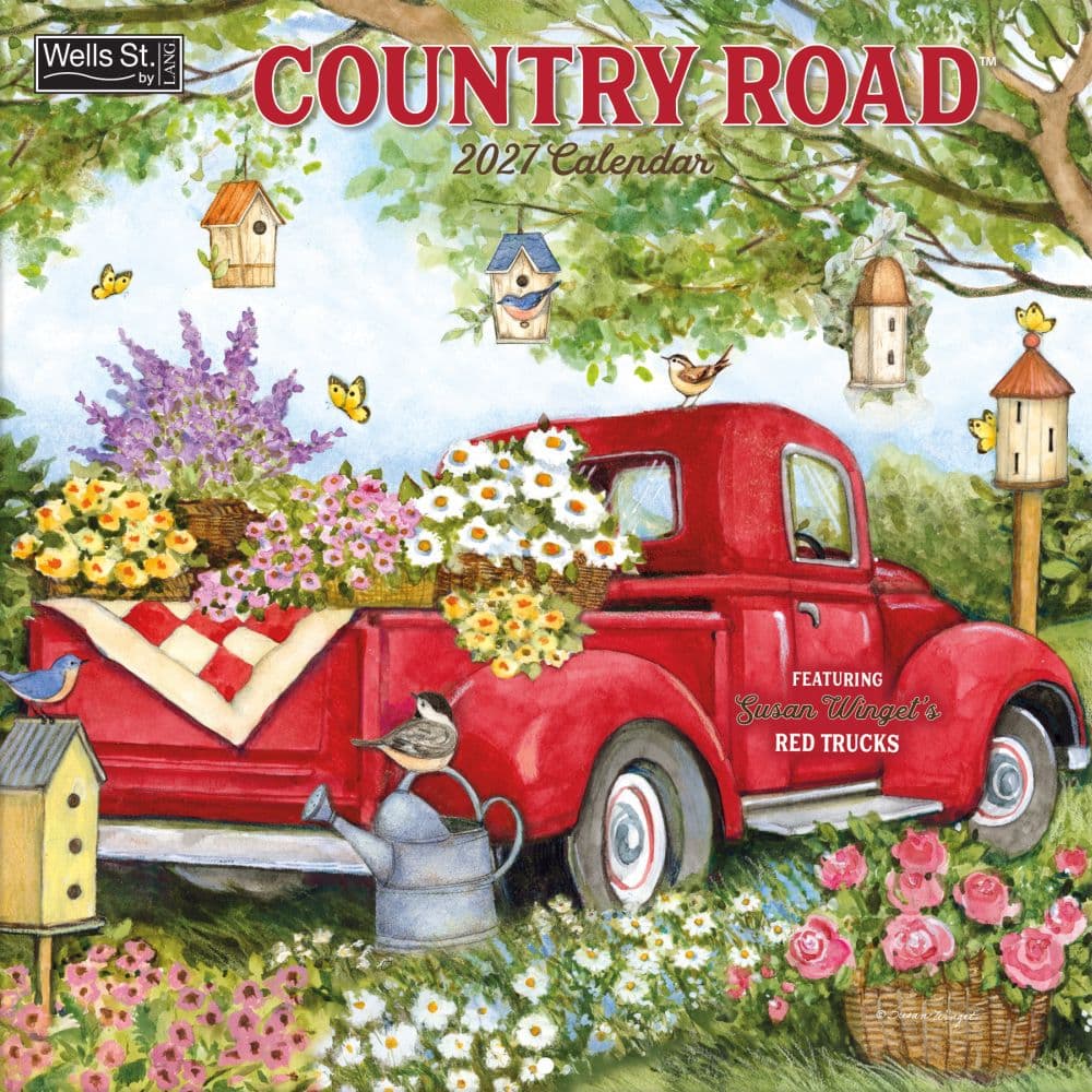 image Country Road 2027 Wall Calendar by Susan Winget