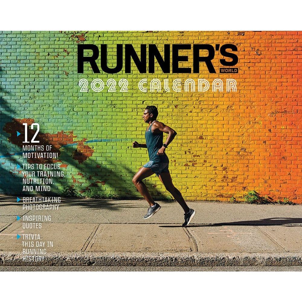 Runners World 2022 Wall Calendar