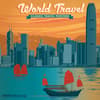 image World Travel Classic Travel Posters 2026 Wall Calendar Main Image