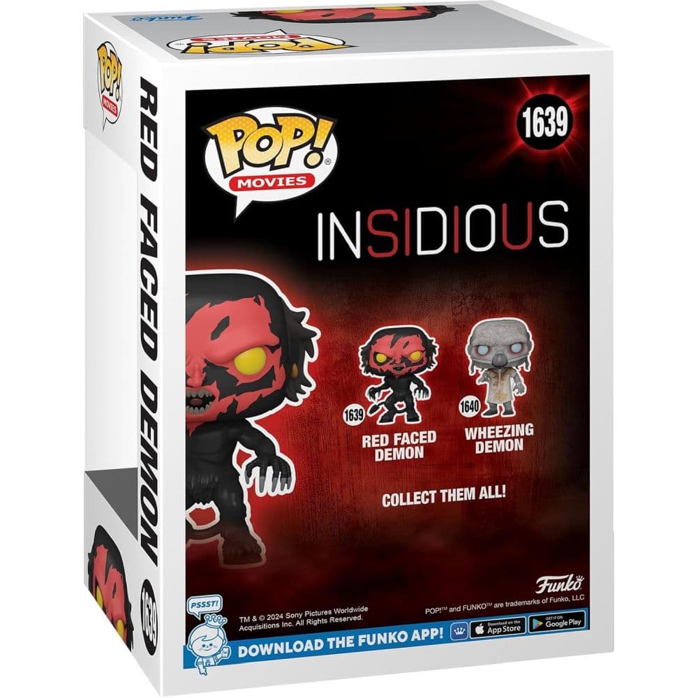 Funko POP Movies Insidious Red Face Demon Second Alternate Image