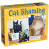 image Cat Shaming 2024 Desk Calendar front of Box