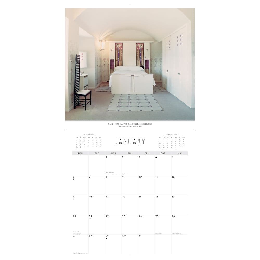 Mackintosh 2025 Wall Calendar Second Alternate Image width="1000" height="1000"