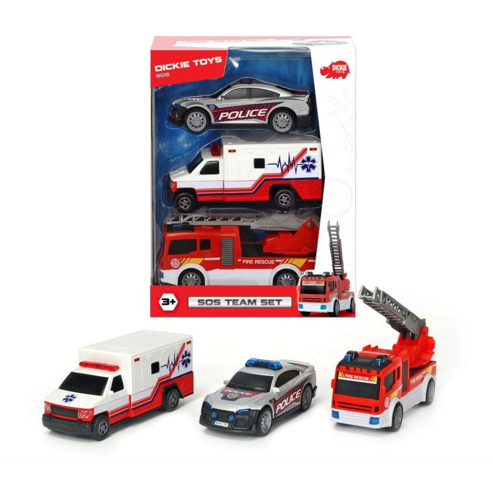 SOS Team Set Toy Truck Main Image