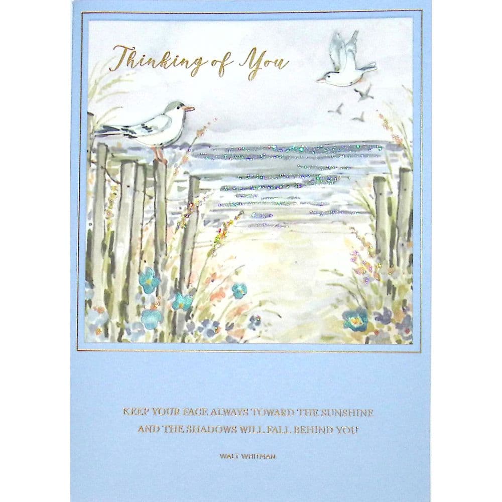 Cape Cod Beach Scene Friendship Card First Alternate Image width=&quot;1000&quot; height=&quot;1000&quot;