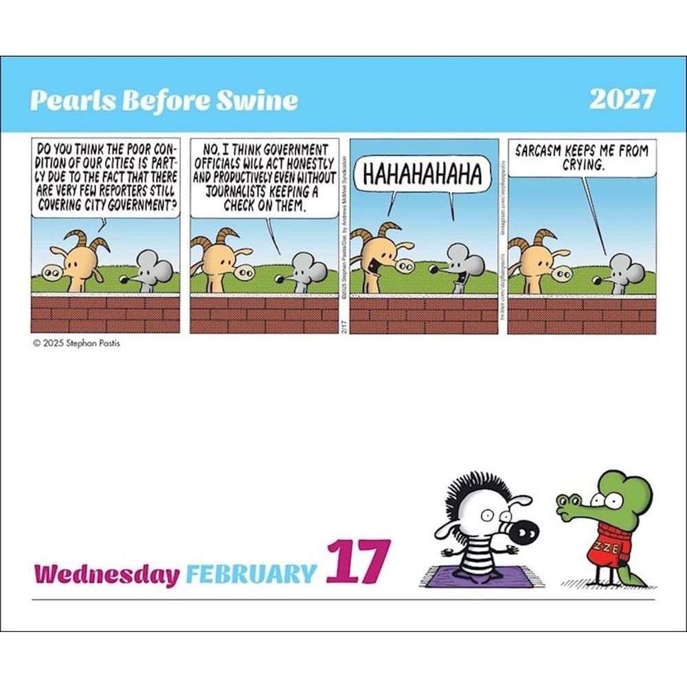 Pearls Before Swine 2027 Desk Calendar Third Alternate Image