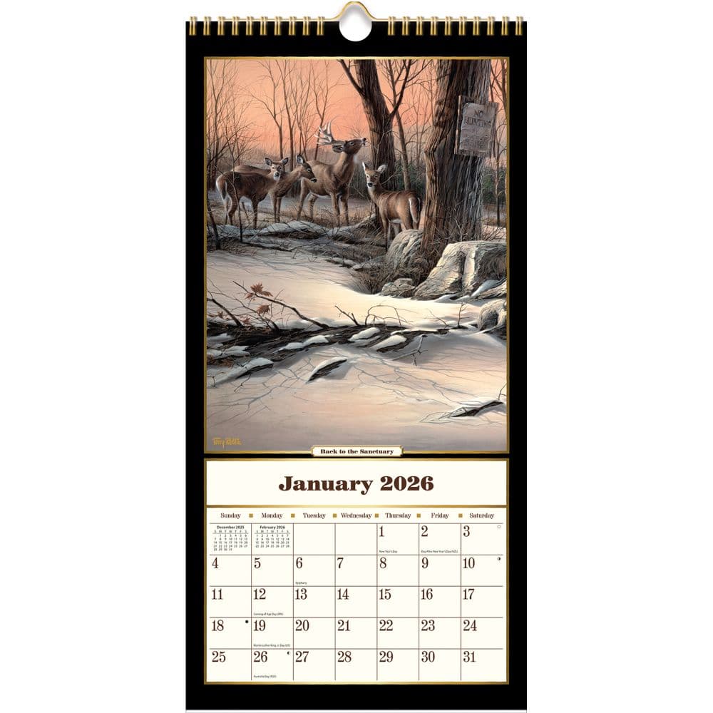 Terry Redlin 2026 Vertical Wall Calendar_ALT1