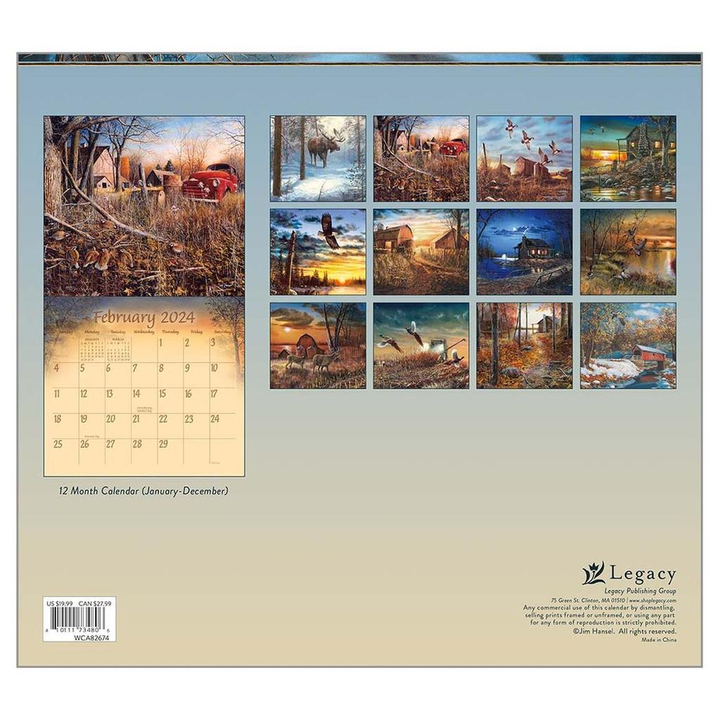 Everyday Life Hansel 2024 Wall Calendar First Alternate Image width=&quot;1000&quot; height=&quot;1000&quot;