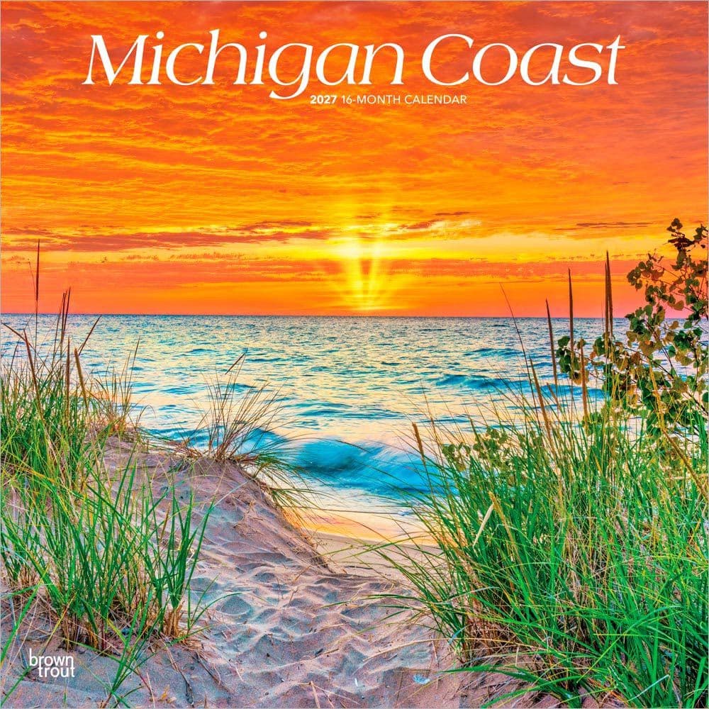 Michigan Coast 2027 Wall Calendar Main Product Image